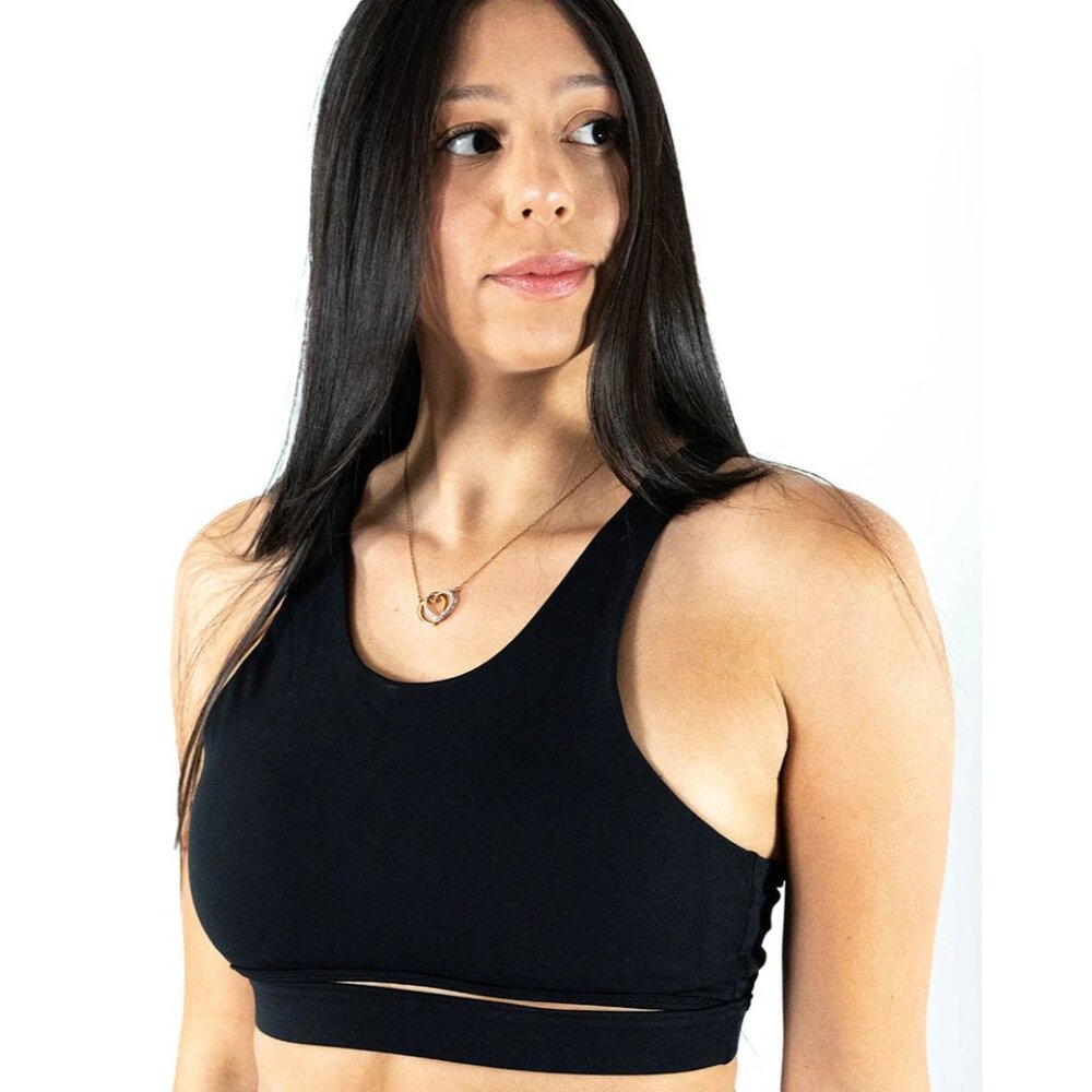 Iron Pulse Stratos Double Strap Bra (Black) *FINAL SALE*